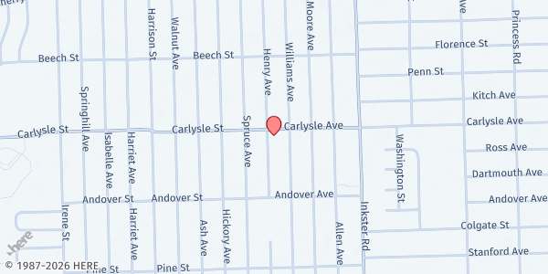 Map showing Operation Refuge / Mother's Pantry at 27741 Carlysle Street, Inkster, MI