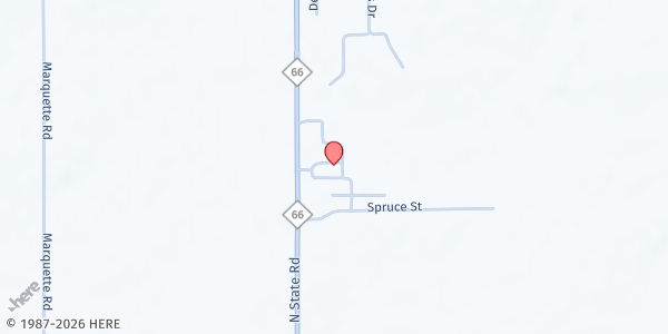 Map showing Evergreen Community Mobile Food Pantry at Evergreen Community Mobile Food Pantry, Ionia, MI