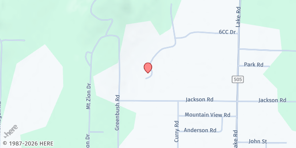 Map showing Gogebic Community College at E4946 Jackson Rd., Ironwood, MI