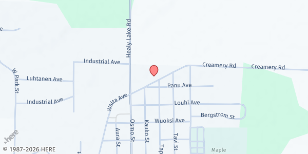 Map showing Manistee County Library - Kaleva at 14618 Walta St, Kaleva, MI
