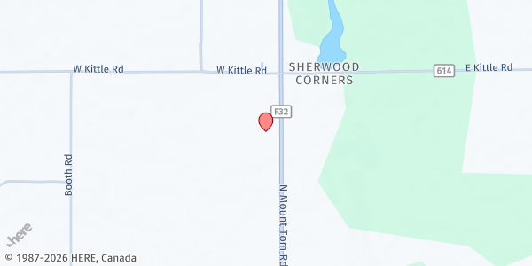 Map showing Oscoda Co. Commission on Aging at 429 N Mt. Tom Rd, Mio, MI