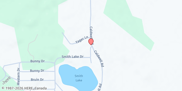 Map showing Together We Can Food Pantry at 1889 Caldwell Rd, Mio, MI