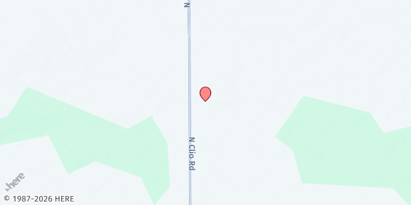 Map showing Free Food N Stuff at 7360 Clio Rd., Mt. Morris, MI