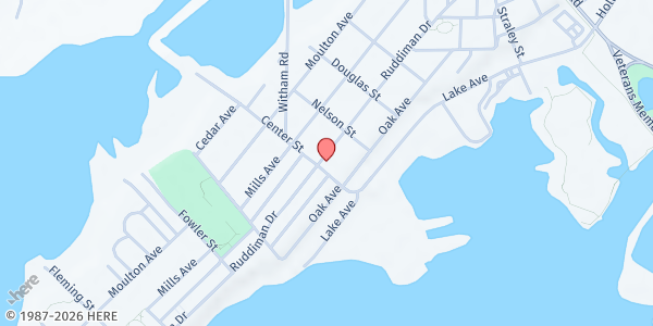 Map showing Citi Boi Corporation Food Pantry at 318 Center Street, Muskegon, MI