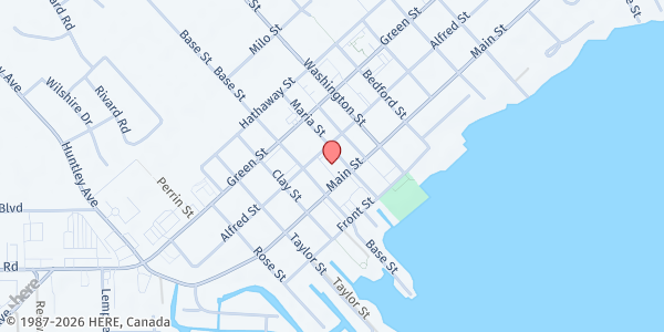 Map showing St. Mary Queen of Creation at 50931 Maria Street, New Baltimore, MI