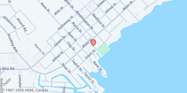 Map showing St. Mary Queen of Creation at 50931 Maria Street, New Baltimore, MI