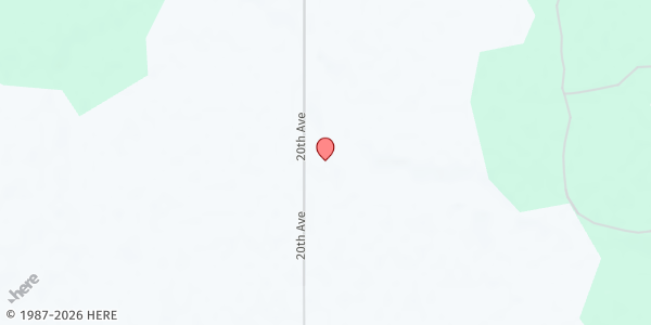 Map showing Sears Food Pantry at 8066 20th Ave, Sears, MI