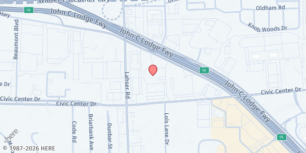 Map showing Closet of Hope Food Pantry at 26275 Northwestern Highway, Southfield, MI