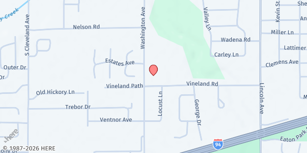 Map showing Christian Reformed Church - St. Joseph at 3275 Washington Ave, St. Joseph, MI