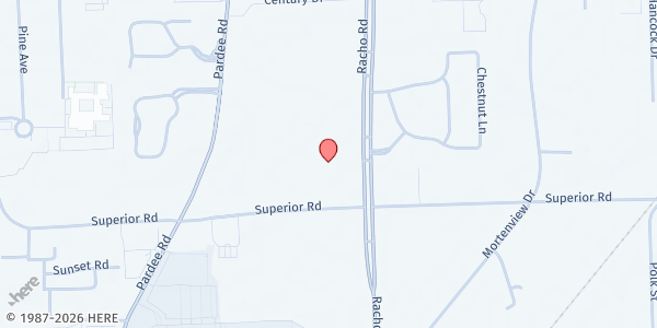 Map showing NEW HOPE AG Parking Lot at 14000 Racho Boulevard, Taylor, MI