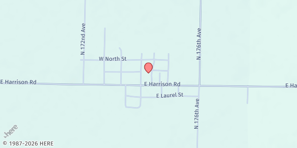 Map showing Walkerville Public Schools at 145 Lathrop Street, Walkerville, MI