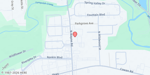 Map showing MP-St. Mary, Cause of our Joy at 8200 N. Wayne Road, Westland, MI