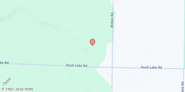 Map showing Fruitland Evangelical Covenant Church at 4283 N. Weber Rd., Whitehall, MI