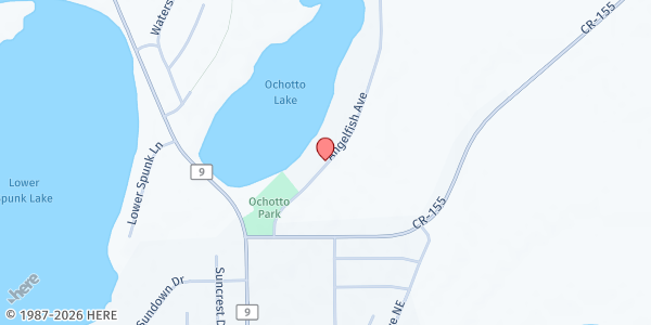 Map showing Avon Meals on Wheels at Avon, Avon, MN