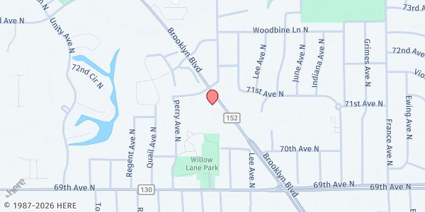 Map showing Community Emergency Assistance Programs (CEAP) - Minneapolis at 7051 Brooklyn Boulevard, Brooklyn Center, MN