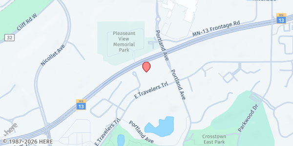 Map showing 360 Communities - Burnsville at 501 State Hwy 13 #112, Burnsville, MN