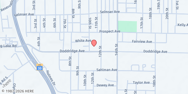 Map showing Cloquet Mobile Pantry at 615 12th St, Cloquet, MN