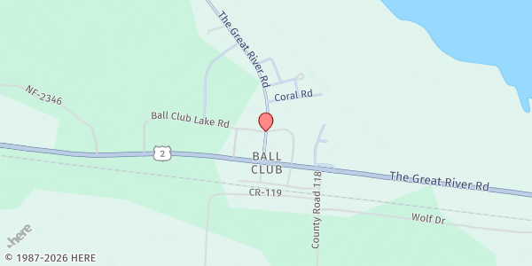 Map showing Ball Club Mobile Pantry - Deer River at 30995 Arctic Rd, Deer River, MN