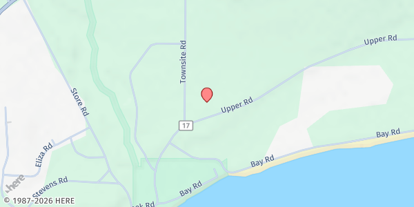 Map showing Second Harvest Northland: Cook County at 73 Upper Road, Grand Portage, MN
