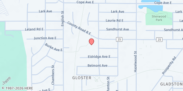 Map showing Food Shelf In-A-Box at Weaver Elementary at 2135 Birmingham Street, Maplewood, MN