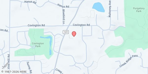 Map showing Food Shelf In-A-Box at Minnetonka Heights Apt YMCA at 5809 County Road 101, Minnetonka, MN