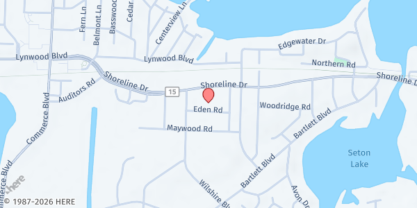 Map showing WeCAN Mobile Market - Shoreline Dr at 5213 Shoreline Dr, Mound, MN