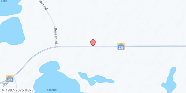 Map showing Prairie Farmers Market at Parkers Prairie City Park, Parkers Prairie, MN