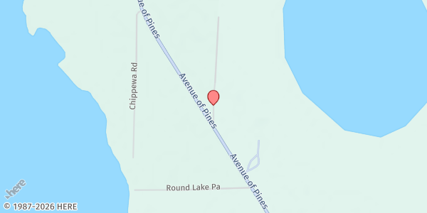 Map showing Second Harvest Northland: Itasca County at 51272 State Hwy 46, Squaw Lake, MN