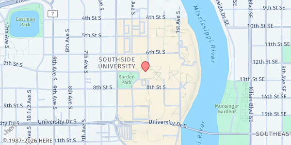 Map showing St. Cloud State University - Hope for the Community at 720 4th Ave S, St. Cloud, MN