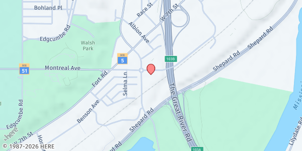 Map showing Neighborhood House on Montreal at 1080 Montreal Ave, St Paul, MN