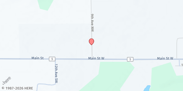 Map showing Newport at 410 SW 9th St, Stephen, MN