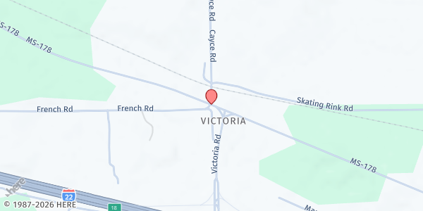 Map showing Feeding Hearts at 5669 Hwy. 178 W., Byhalia, MS