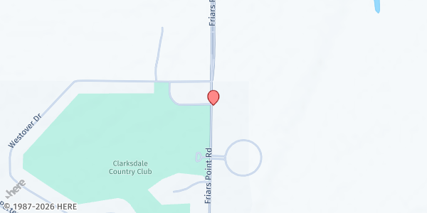 Map showing Coahoma A.H.S. at 3240 Friars Point Rd., Clarksdale, MS