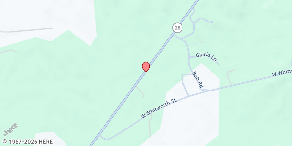 Map showing Manna Food Pantry at 26114 Hwy 28 South, Crystal Springs, MS