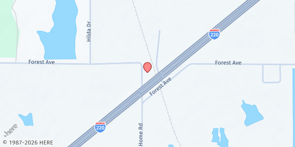 Map showing Christians United M.B. Church at 5394 Methodist Home Rd, Jackson, MS