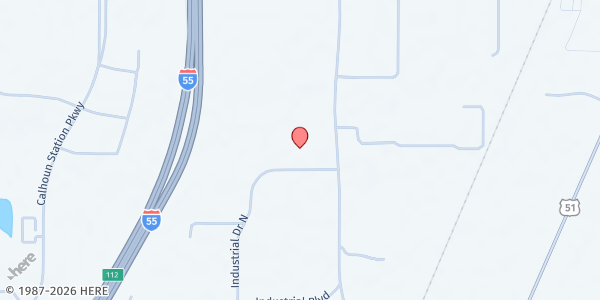 Map showing Pinelake Care Center at 223 Old Jackson Rd., Madison, MS