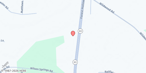 Map showing New Horizon Ministries Food Pantry at 10501 MS-63, Moss Point, MS