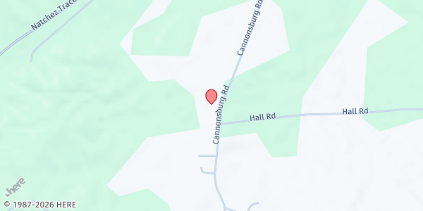 Map showing Bethlehem Baptist Church Food Pantry at 3113 Canonsburg Rd, Natchez, MS