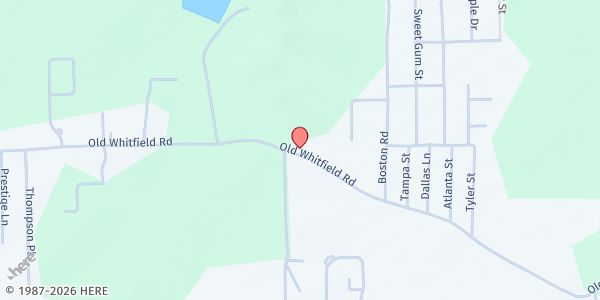 Map showing Mount Elam Church at 701 Old Whitfield Rd., Pearl, MS