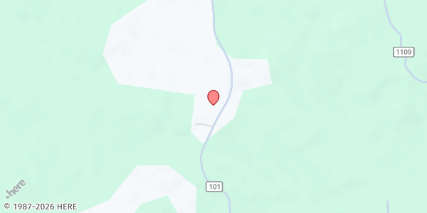 Map showing Providence MB Church at 12011 Rd 101, Philadelphia, MS