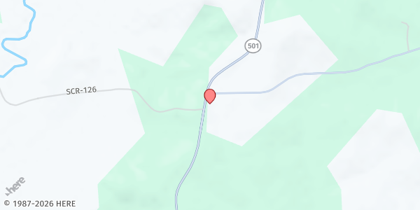 Map showing Old Home Place Missions at 3848 Hwy. 501, Raleigh, MS