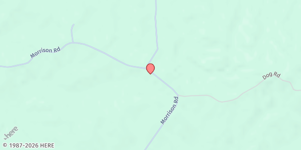 Map showing St. John M.B. Church F.P. at 5456 Morrison Rd., Utica, MS