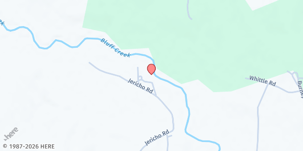 Map showing Homes of Grace at 14200 Jericho Rd, Vancleave, MS