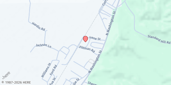 Map showing Triumph Missionary Baptist Church at 74 Scenic Dr., Vicksburg, MS