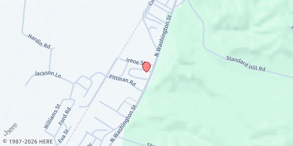 Map showing Triumphant Baptist Church at 224 R L Chase Cir., Vicksburg, MS