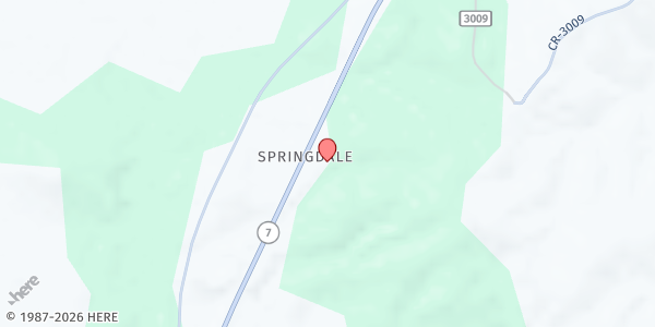 Map showing Compassion Food Ministries at 1301 Hwy 7 North, Water Valley, MS