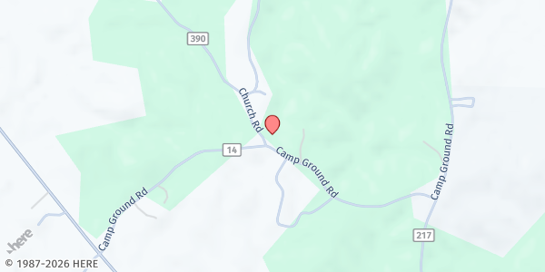 Map showing Compassion Food Ministry at 341 Cr 485, Water Valley, MS