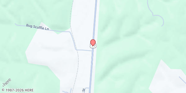 Map showing Crosslines - McDonald County at 925 U.S. 71, Anderson, MO