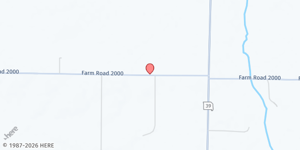 Map showing Harvest Food Pantry at 21172 Farm Road 1200, Aurora, MO