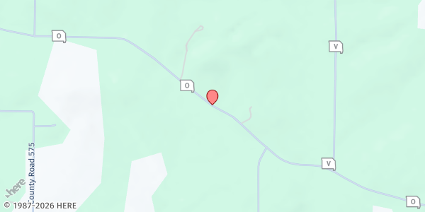 Map showing Bakersfield Elementary School at 357 State Highway O, Bakersfield, MO